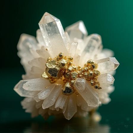 Campione di cristalli rari italiani